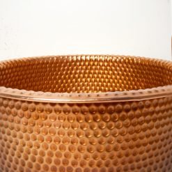 Alternative view of Hammered Copper Pedicure Bowl