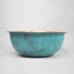 Patina Copper Pedicure Bowl