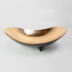 Alternative view of Oval Copper Fruit Bowl