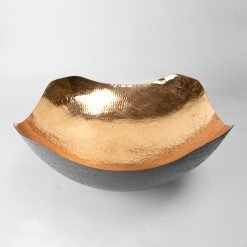 Alternative view of Hammered Copper Fruit Bowl