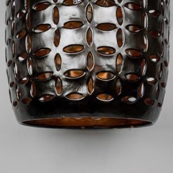 Lampu Ukir Tembaga Hitam - Image 3