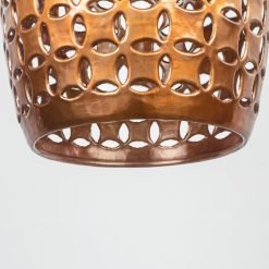 Lampu Ukir Tembaga Coklat - Image 3