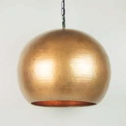 Lampu Bola Tembaga Coklat