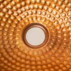 Alternative view of Hammered Oval Copper Vessel Sink