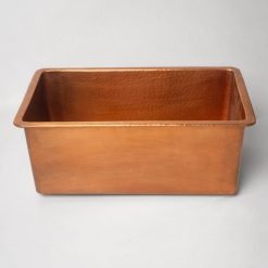 Alternative view of Rectangle Undermount Copper Sink